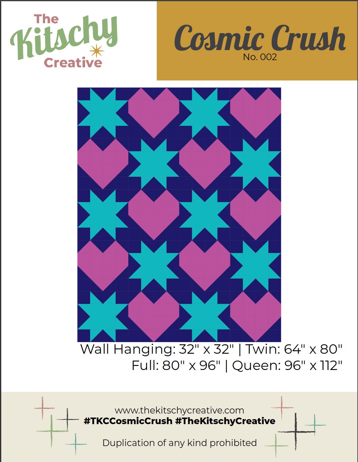 Cosmic Crush Quilt Pattern