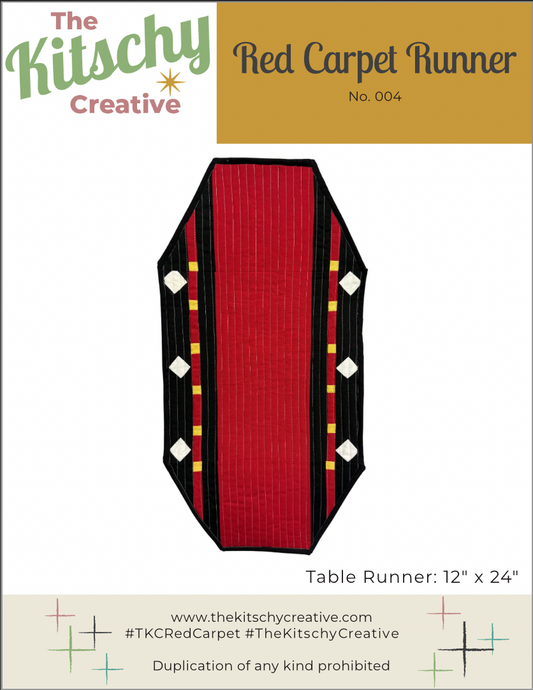 Red Carpet Table Runner